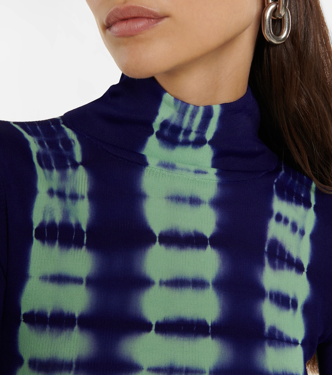 Top de cuello alto tie-dye | Proenza Schouler