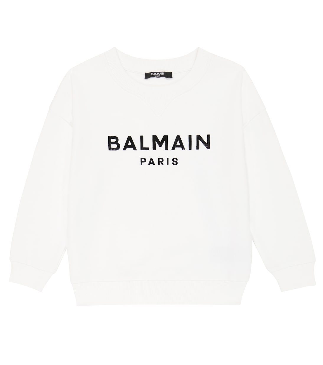 Sudadera en jersey de algodón | Balmain Kids