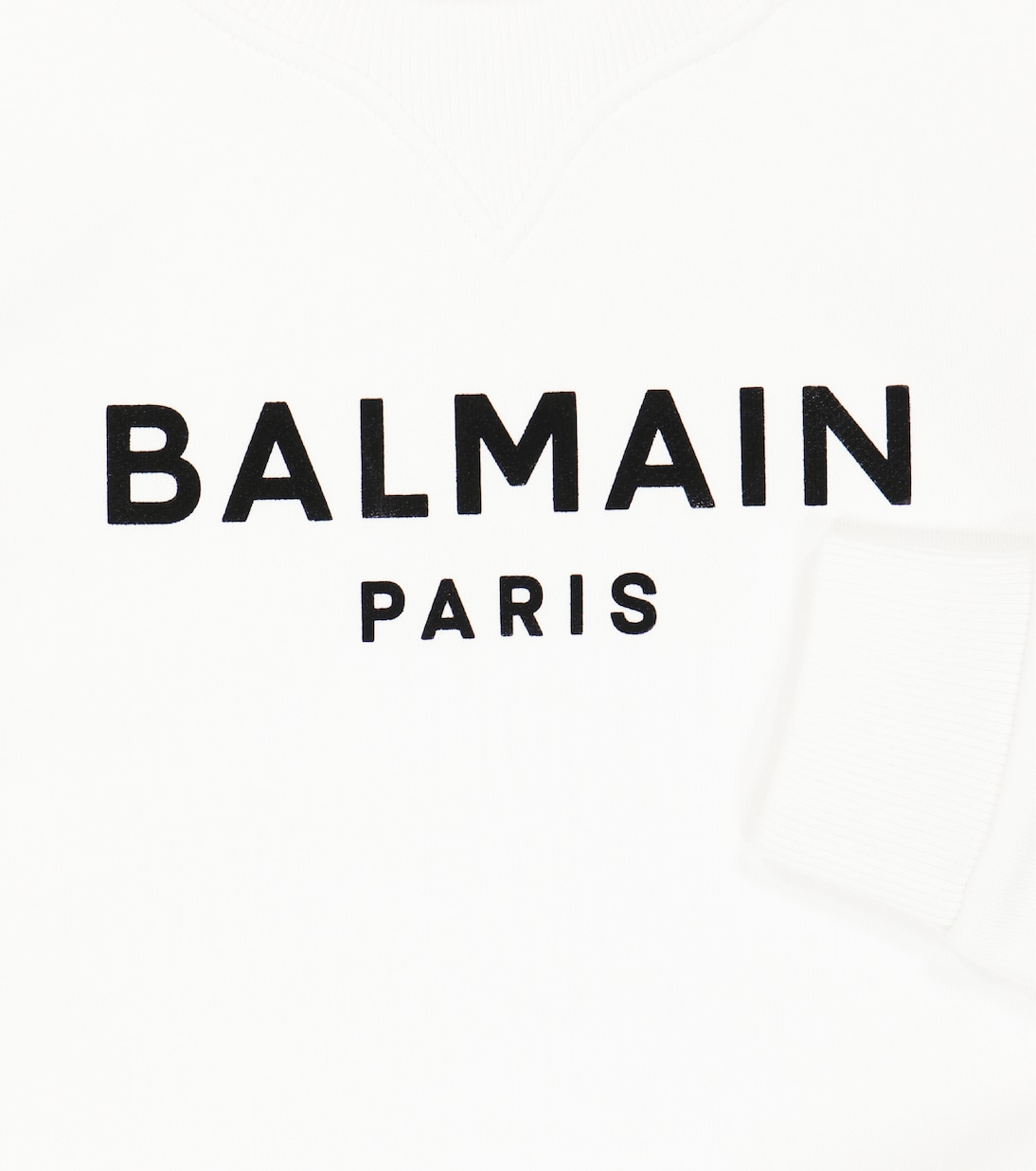 Sudadera en jersey de algodón | Balmain Kids