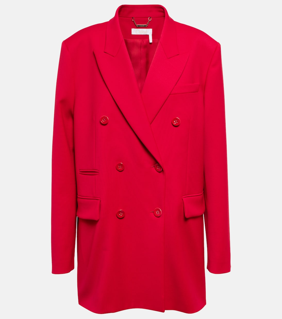 Doppelreihiger Blazer aus Wolle | Chloé
