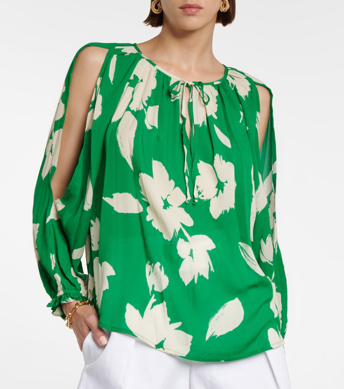 Bedruckte Bluse Vivi | Velvet