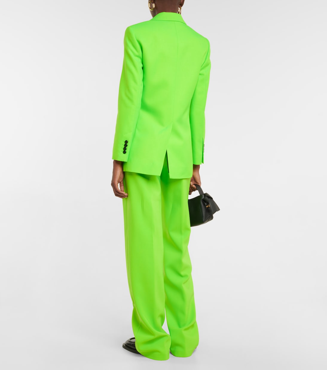 Buttoned wool-blend blazer | Ami Paris