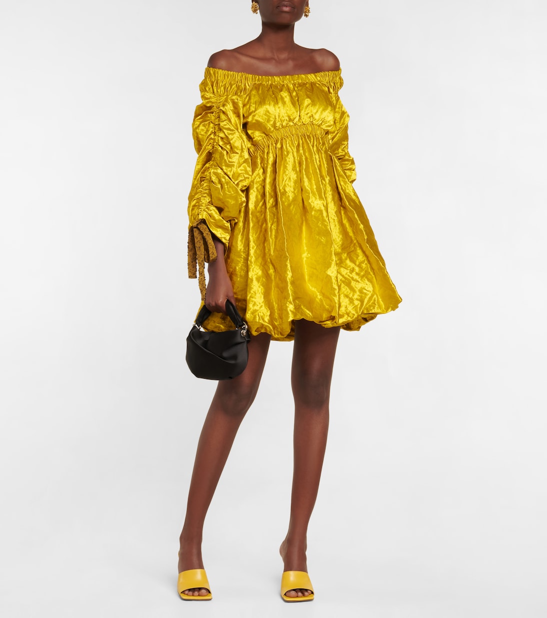 Martine ruched minidress | Ulla Johnson