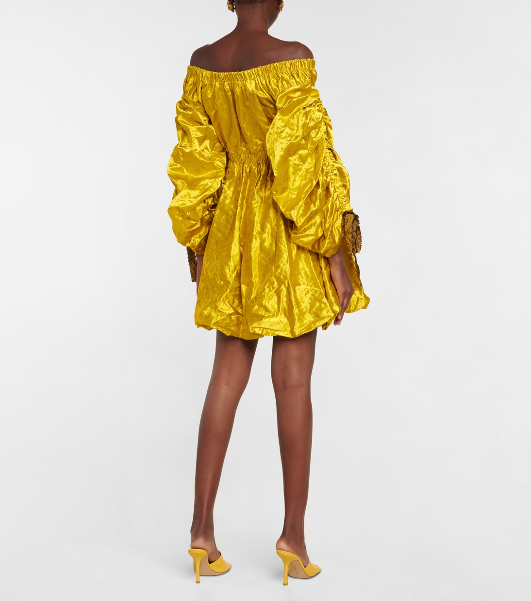 Martine ruched minidress | Ulla Johnson