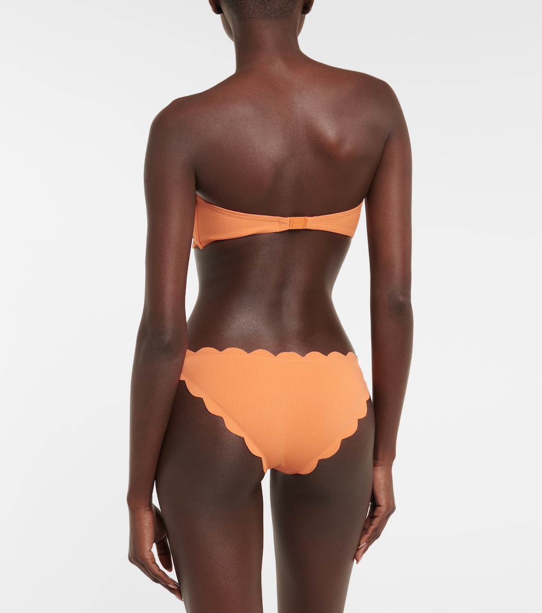 Strapless bow-tie bikini top | Marysia