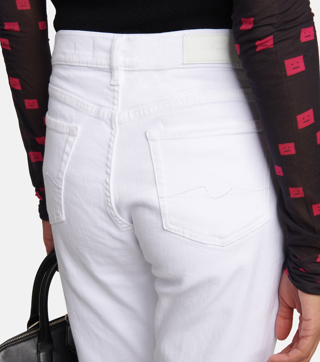 Josefina mid-rise slim jeans | 7 For All Mankind
