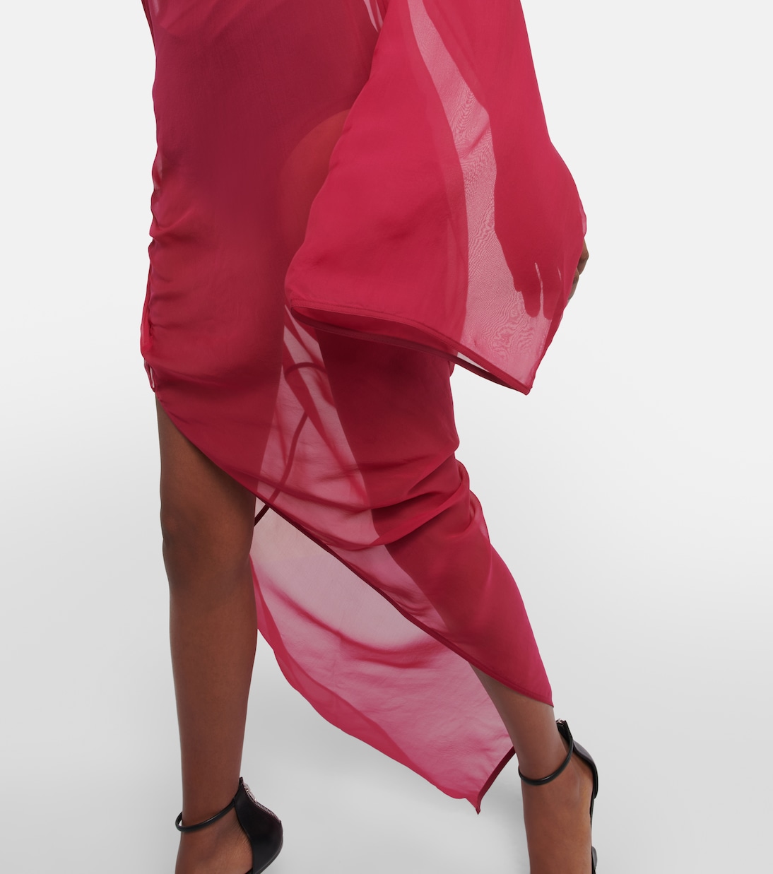 Maxikleid Abito aus Seide | Rick Owens