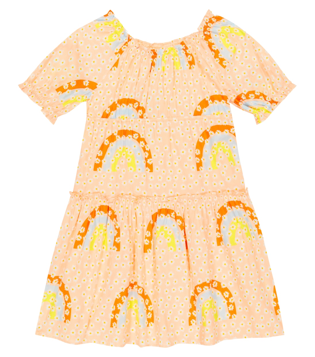 Bedrucktes Kleid aus Baumwolle | Stella McCartney Kids