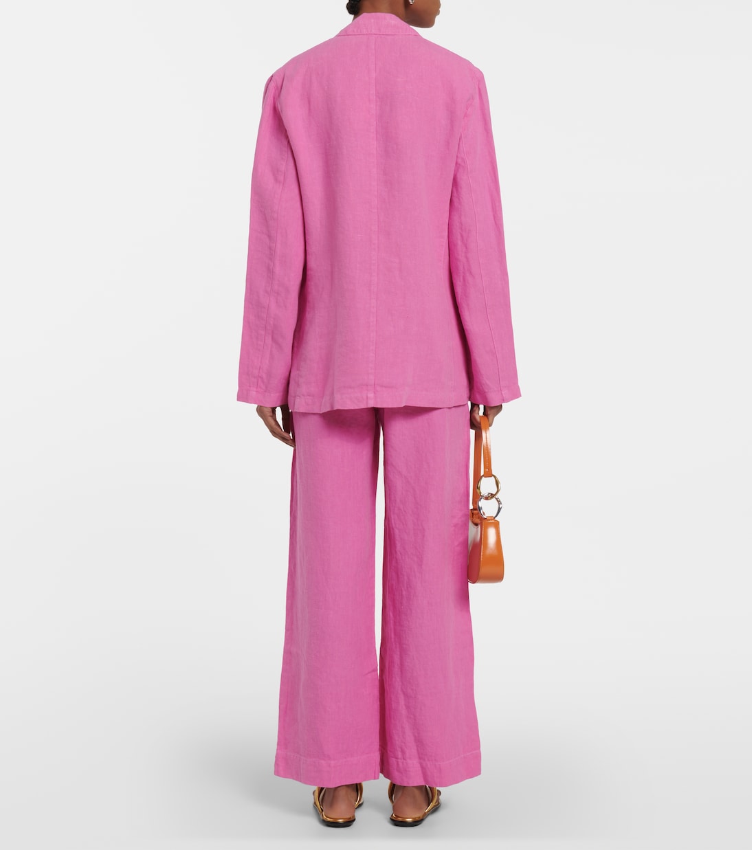 Cassie linen blazer | Velvet