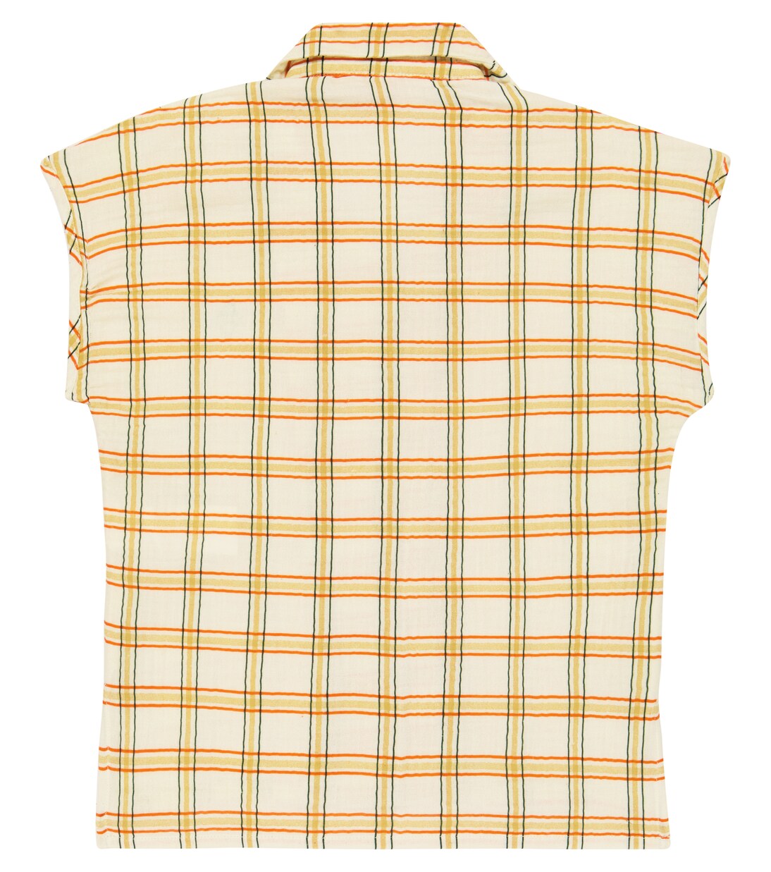 Kangaroo checked cotton top | The Animals Observatory