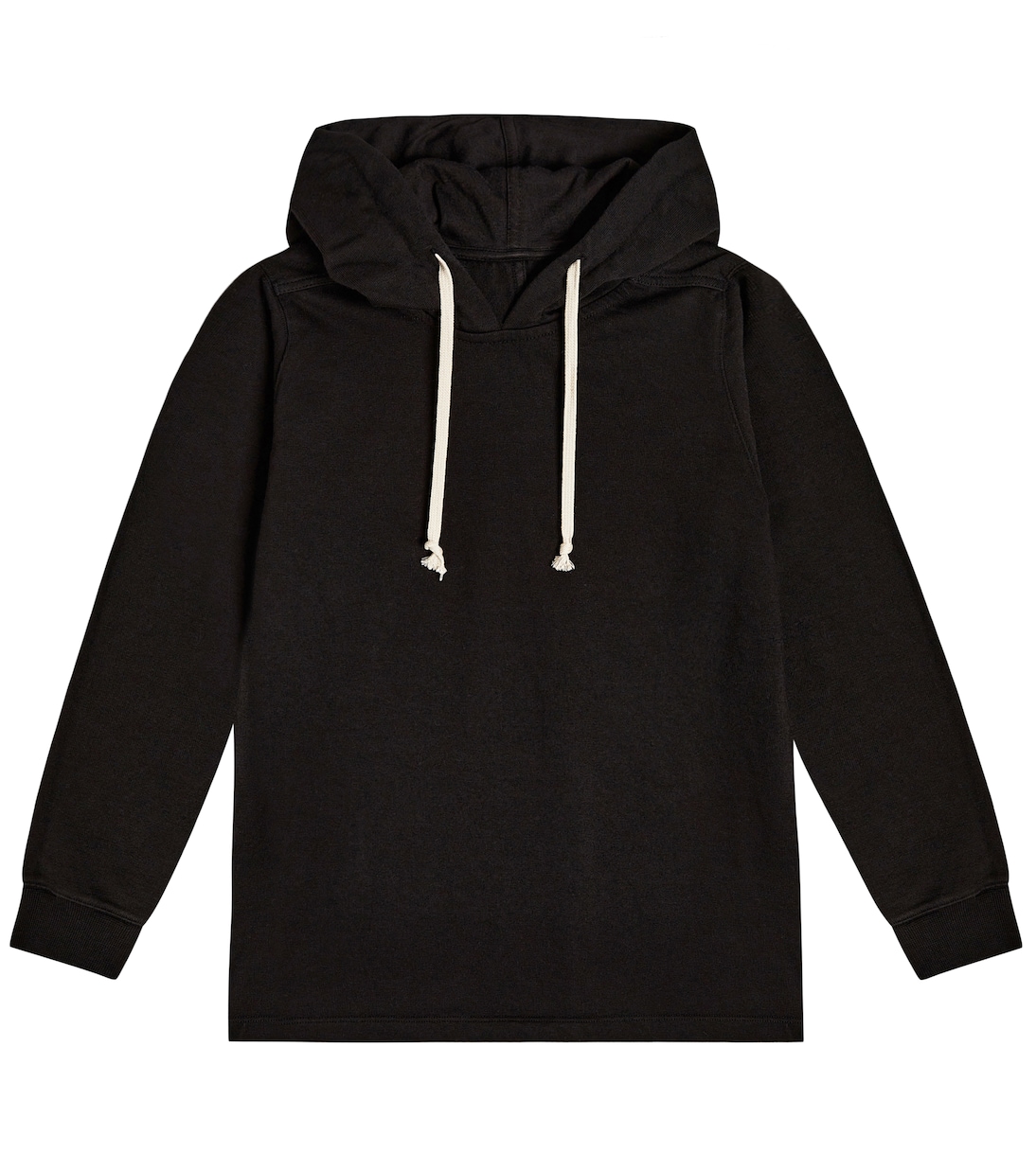 Felpa in jersey di cotone con cappuccio | Rick Owens Kids