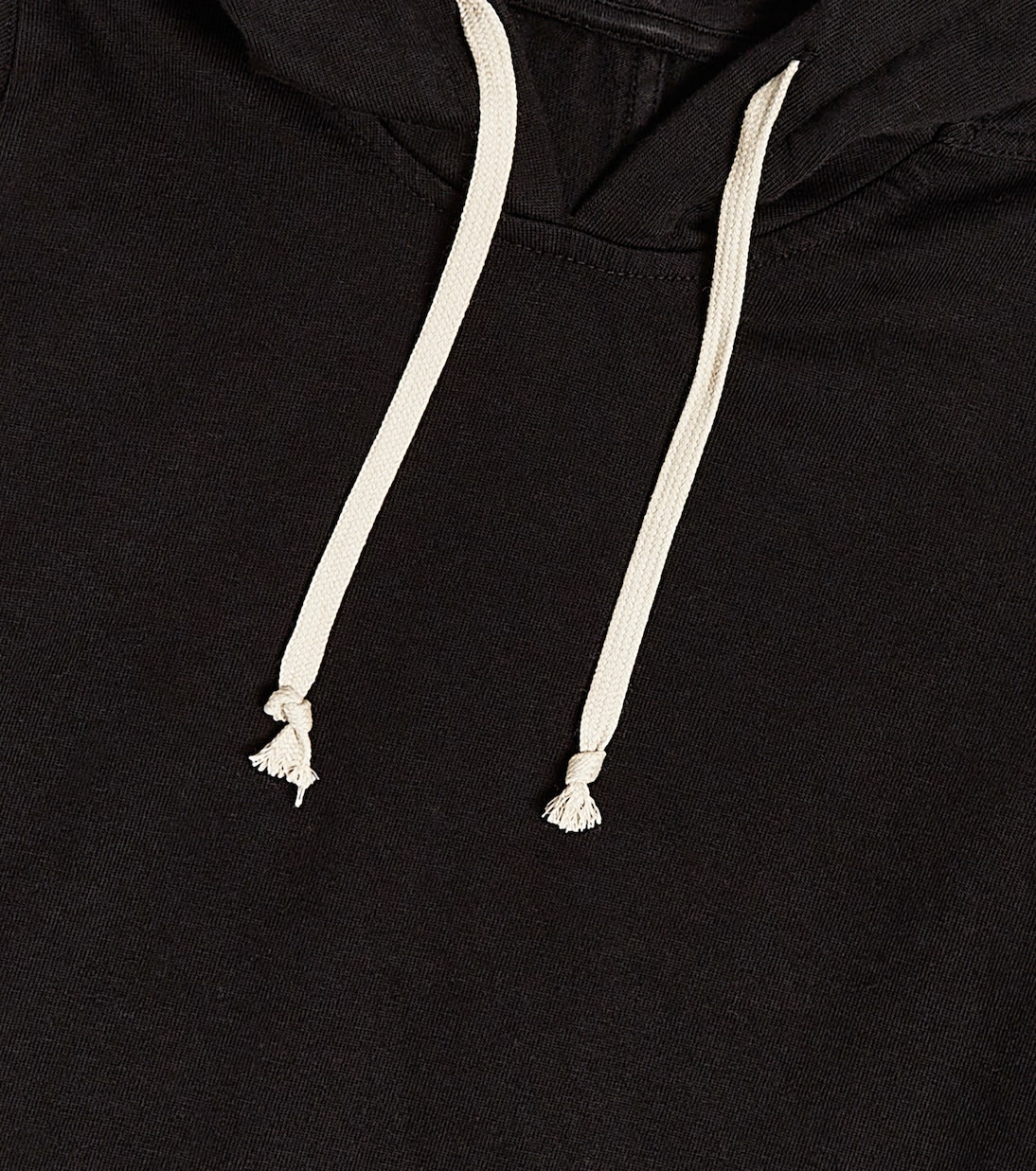Felpa in jersey di cotone con cappuccio | Rick Owens Kids