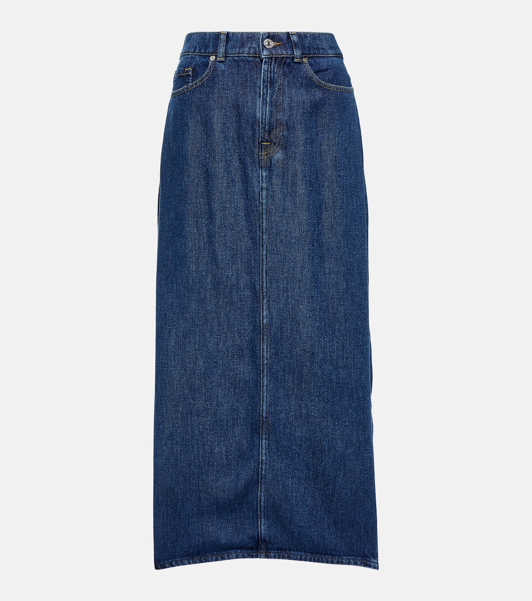 Midirock Mia aus Denim | 7 For All Mankind