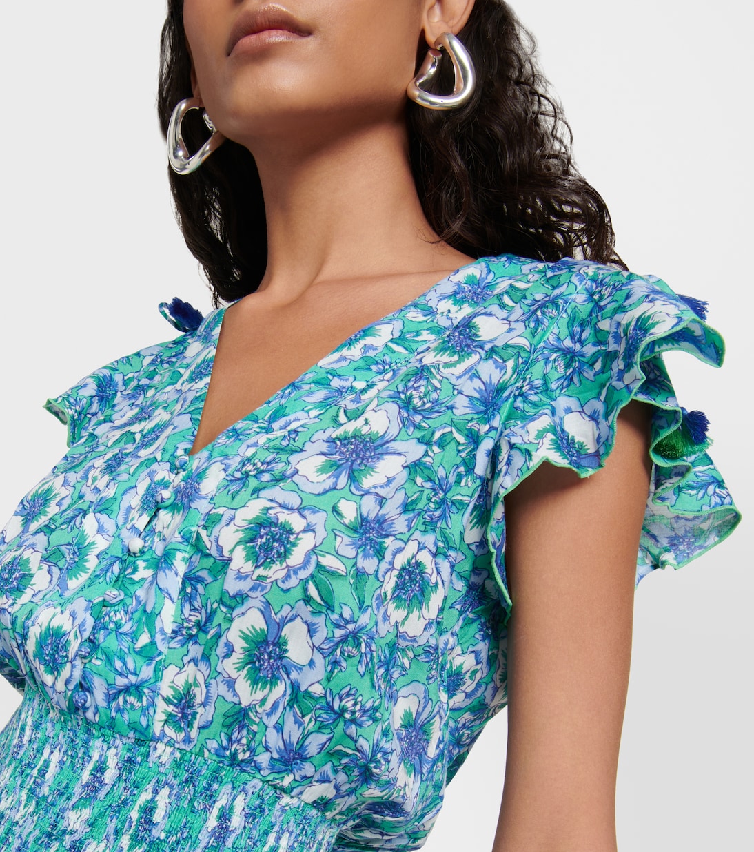Rachel floral minidress | Poupette St Barth