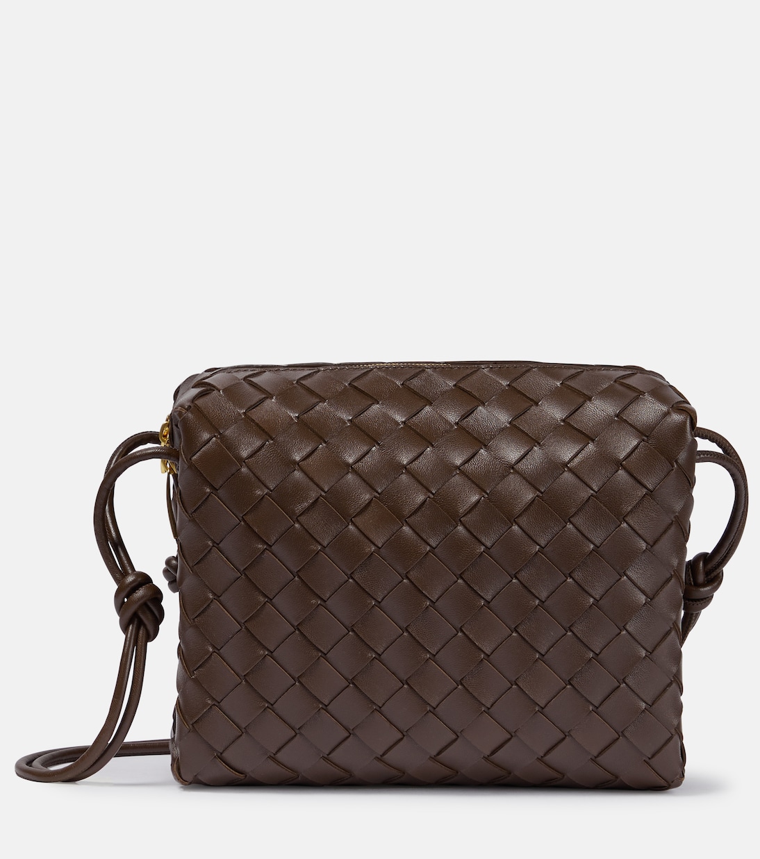 Loop Intrecciato leather camera bag | Bottega Veneta