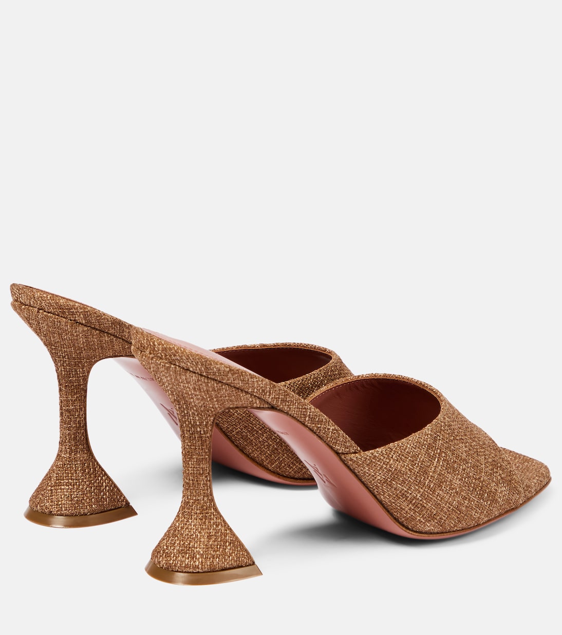 Lupita canvas mules | Amina Muaddi