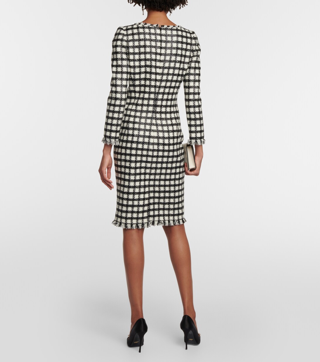 Midikleid aus Tweed | Oscar de la Renta