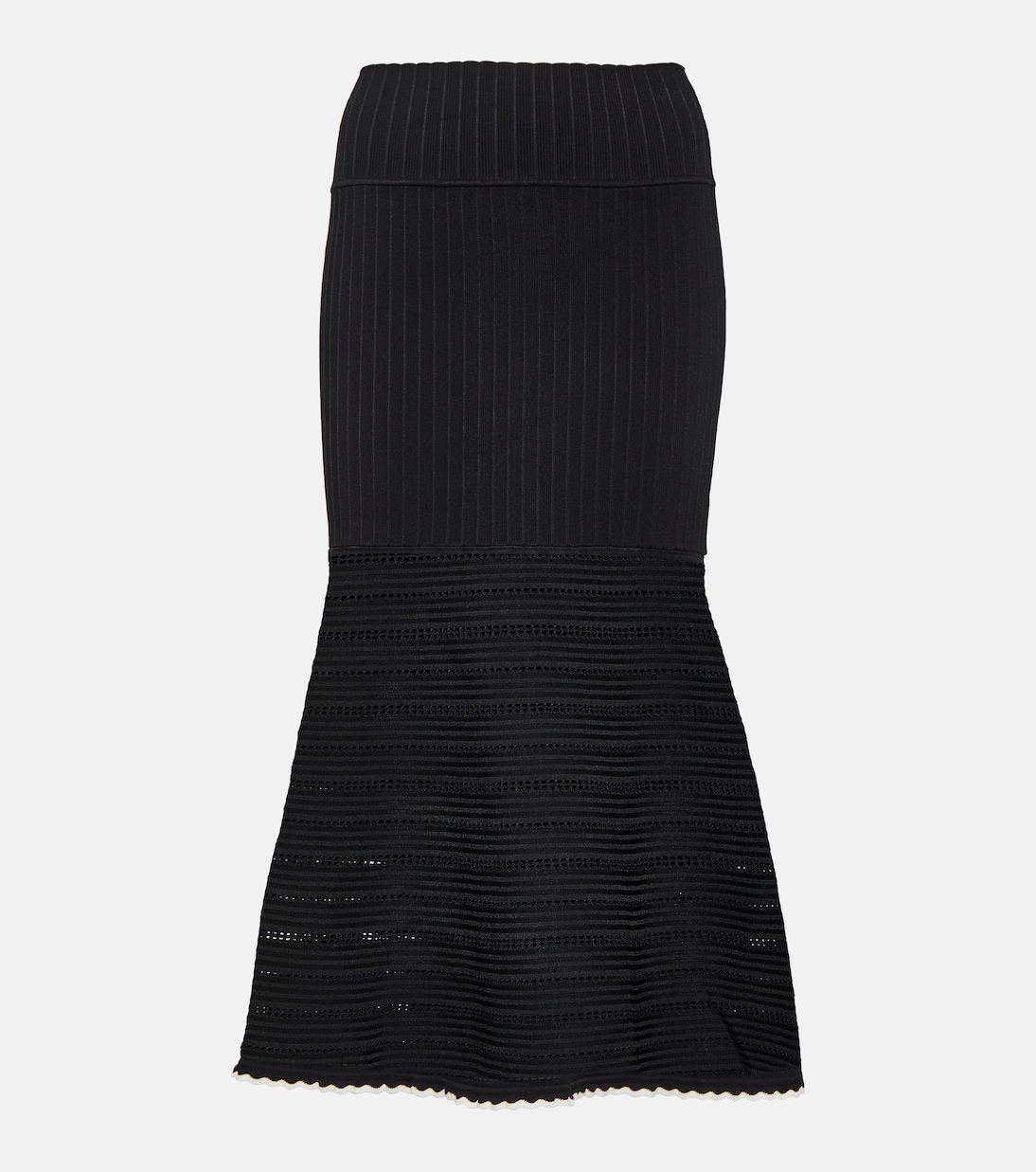 High-Rise-Midirock | Victoria Beckham