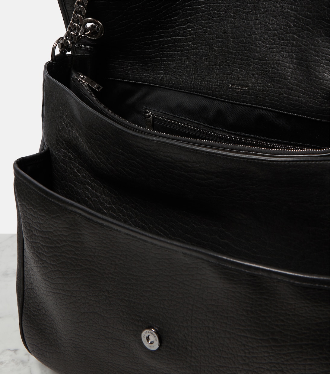 Sac Niki Jumbo en cuir | Saint Laurent