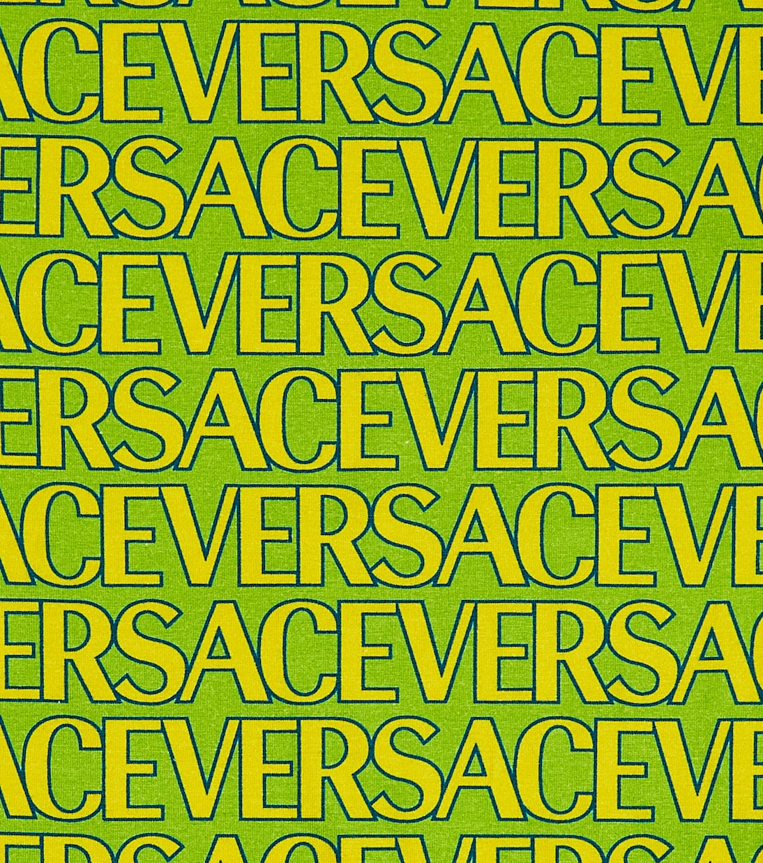 Versace Allover 코튼 블렌드 티셔츠 | Versace Kids