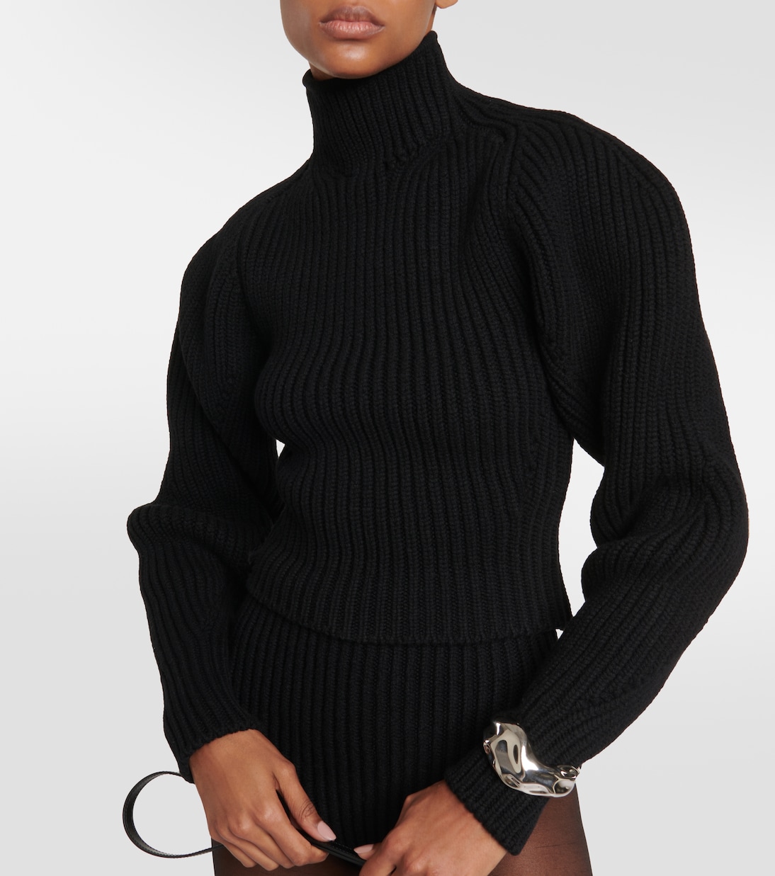 Wool-blend turtleneck sweater | Alaïa