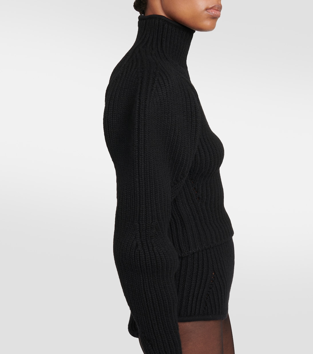 Wool-blend turtleneck sweater | Alaïa