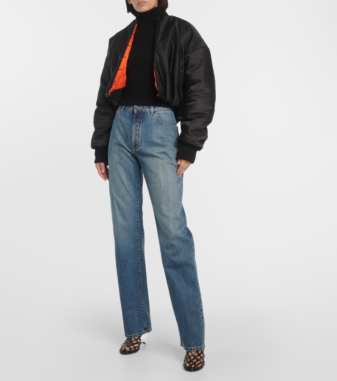 Oversize-Bomberjacke | Alaïa
