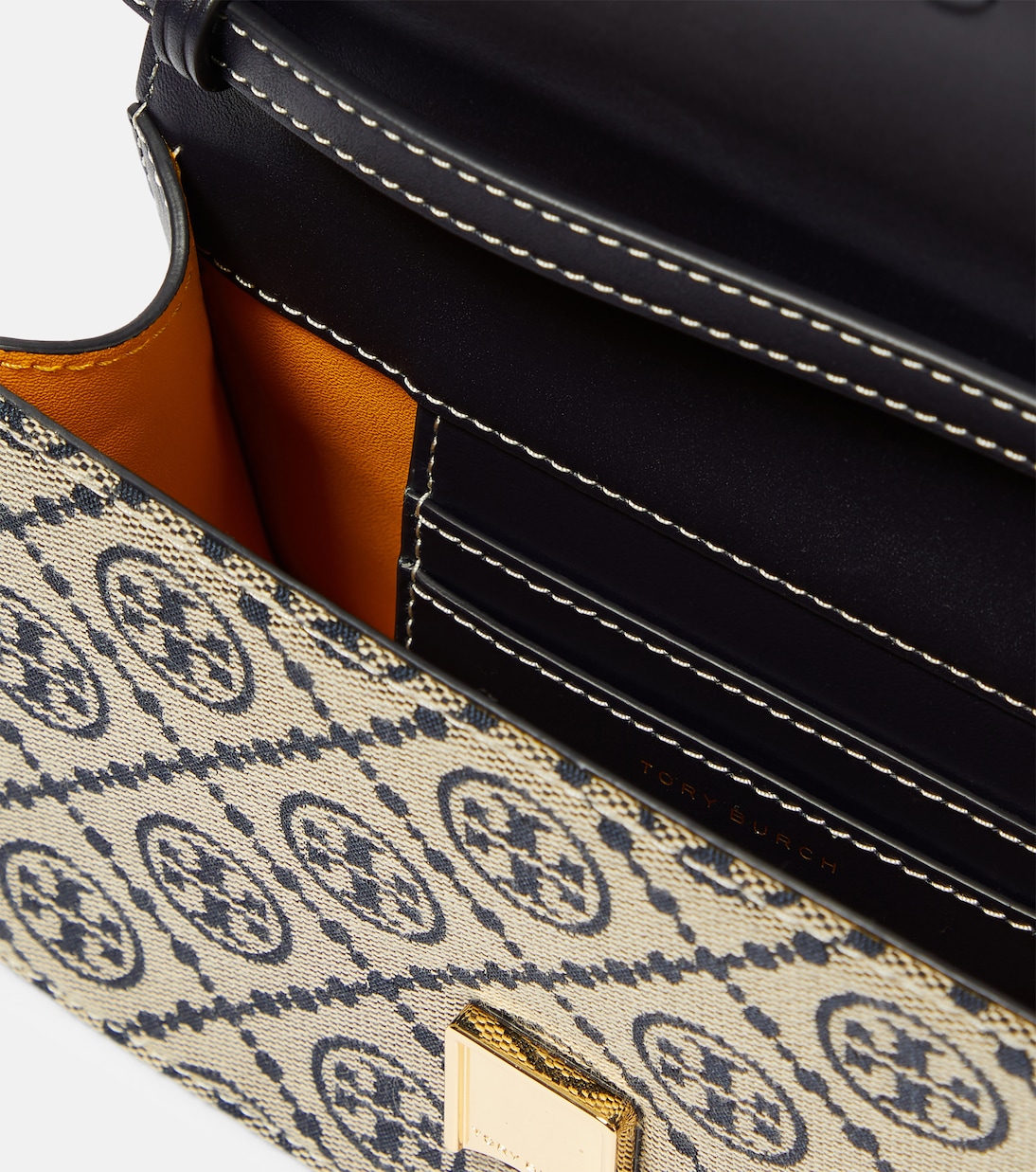 T Monogram Mini jacquard tote bag  | Tory Burch