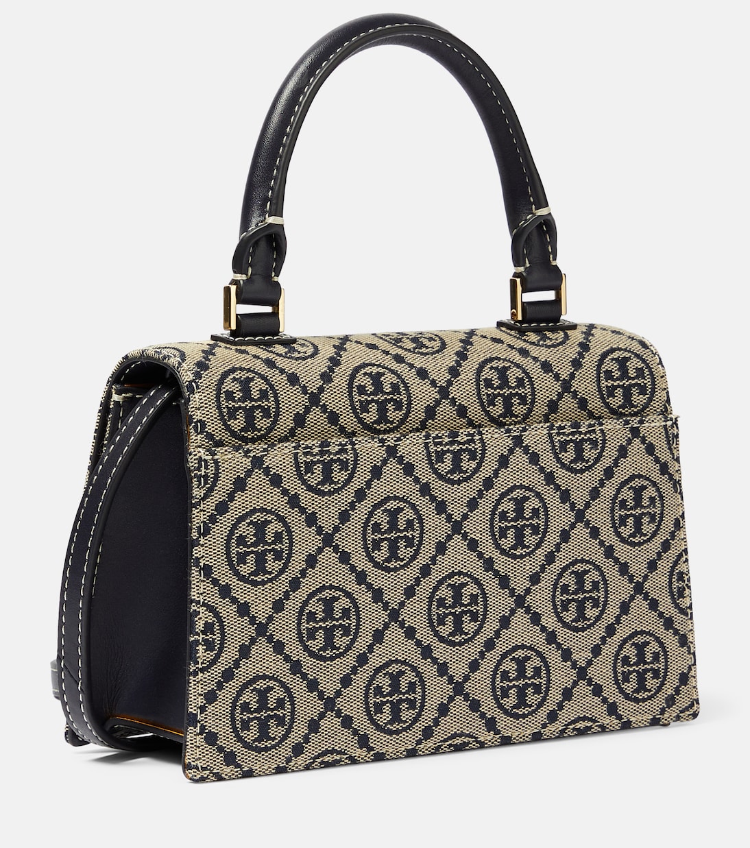 T Monogram Mini jacquard tote bag  | Tory Burch