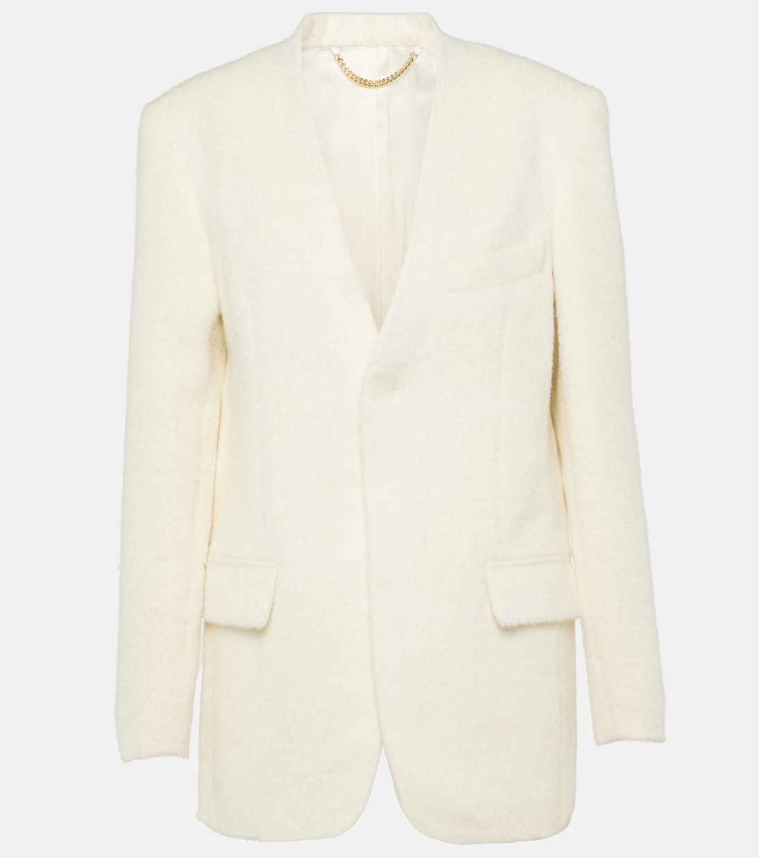 Blazer en alpaga mélangé | Victoria Beckham