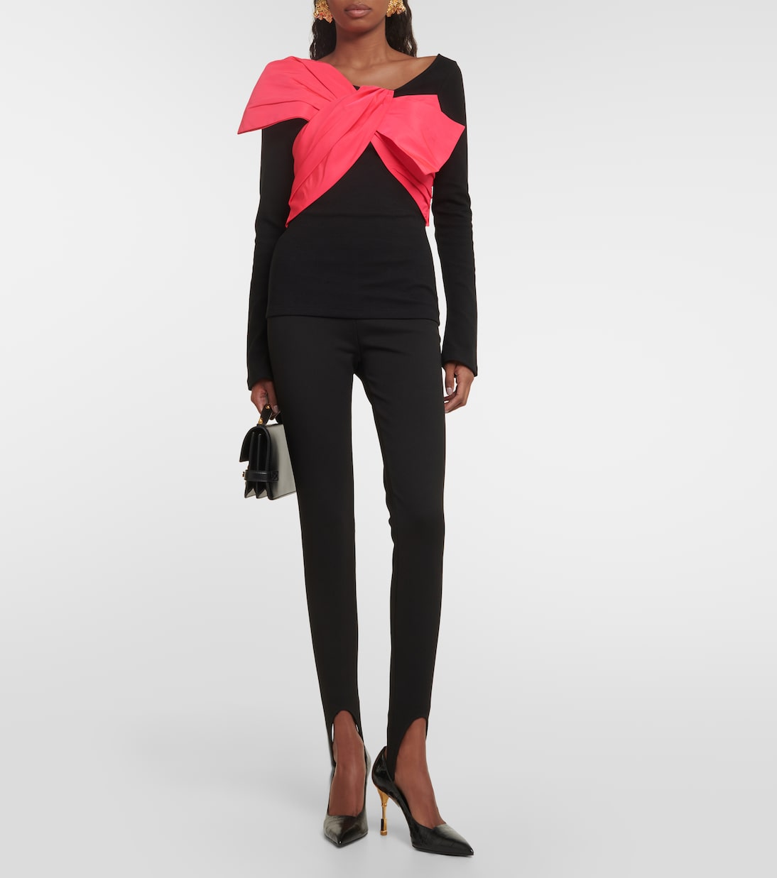 Top in jersey di misto cotone | Balmain