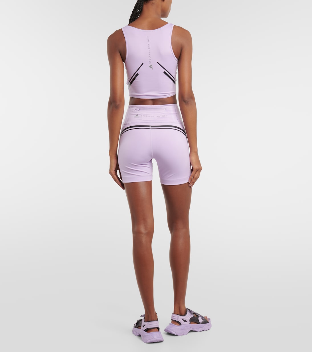 Shorts ciclistas TruePace de tiro alto | Adidas by Stella McCartney