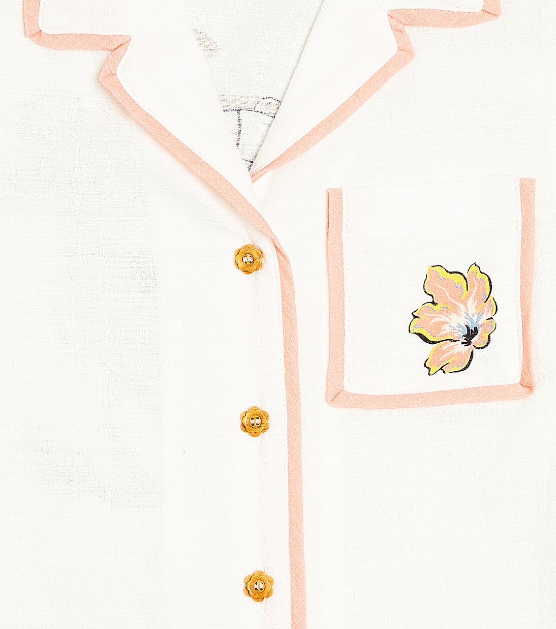 Camisa Alight de algodón | Zimmermann Kids