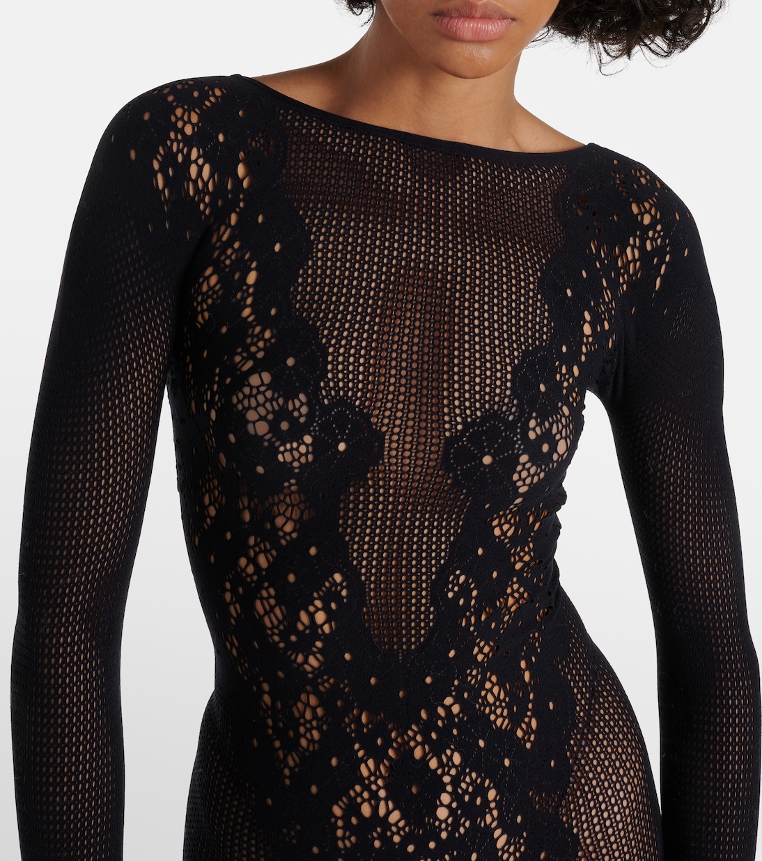 Floral lace jumpsuit | Wolford