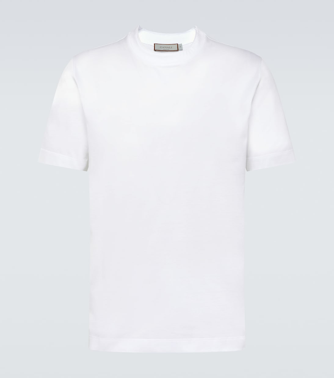 Camiseta en jersey de algodón | Canali