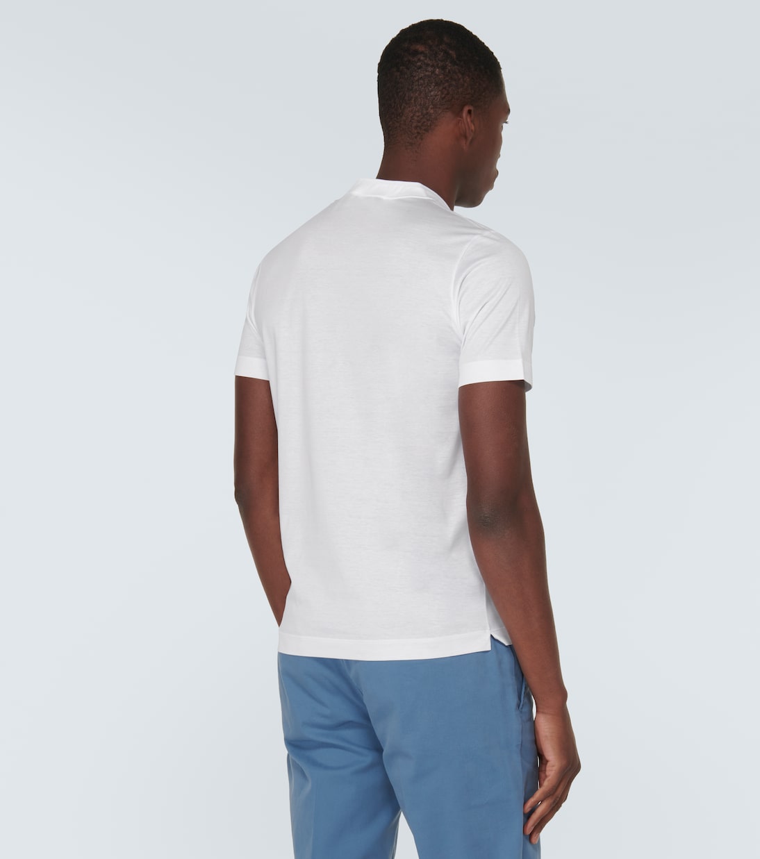 Camiseta en jersey de algodón | Canali