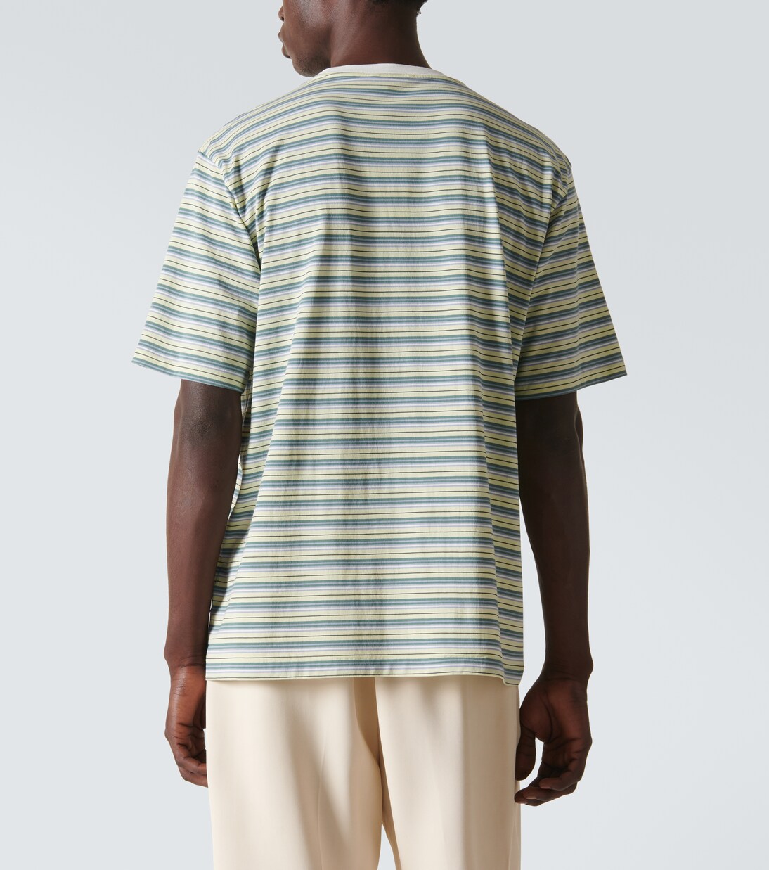 T-shirt in cotone a righe | Auralee