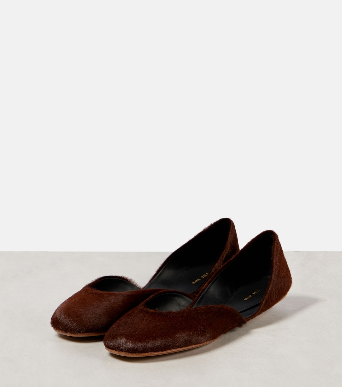 Gemma calf hair ballet flats | The Row