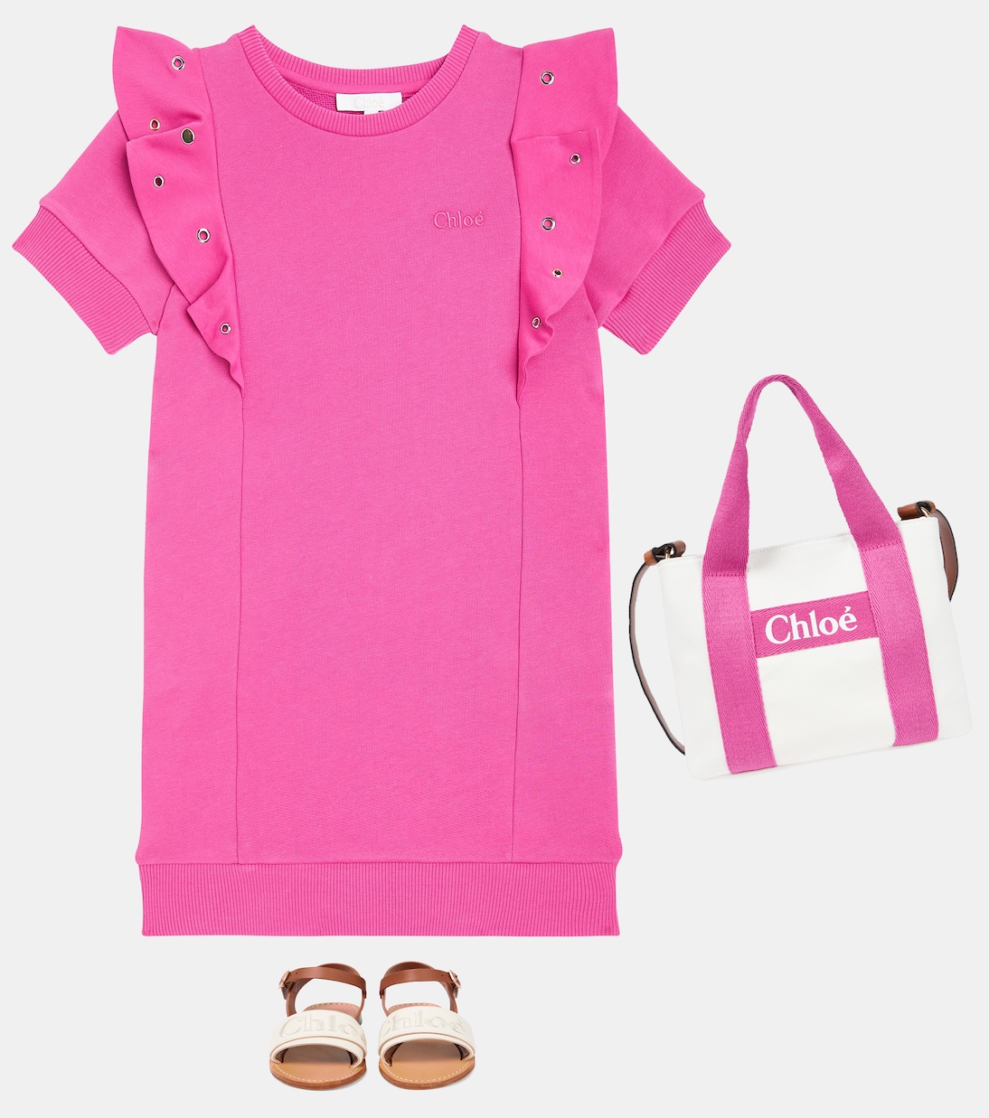 Robe en coton | Chloé Kids