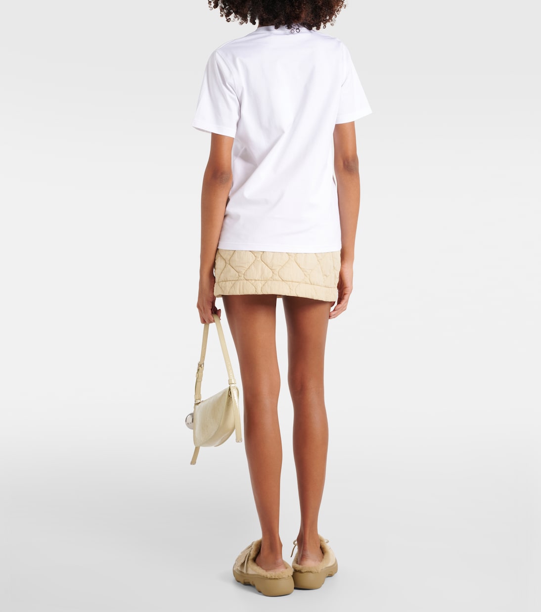 Camiseta en jersey de algodón con logo | Burberry