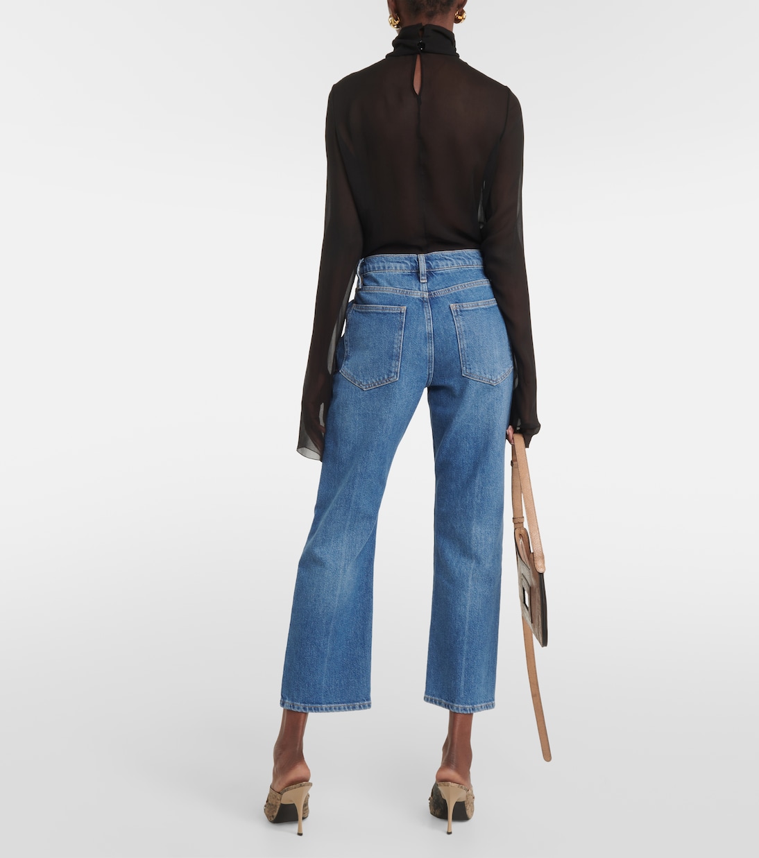 70's cropped bootcut jeans | Frame