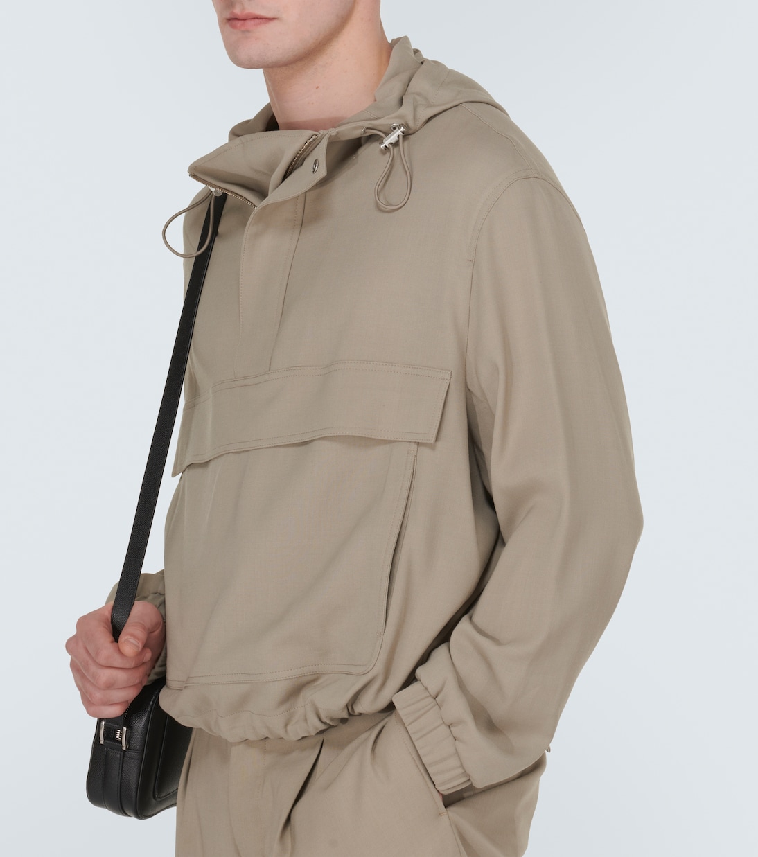 Veste à capuche en sergé | Ami Paris
