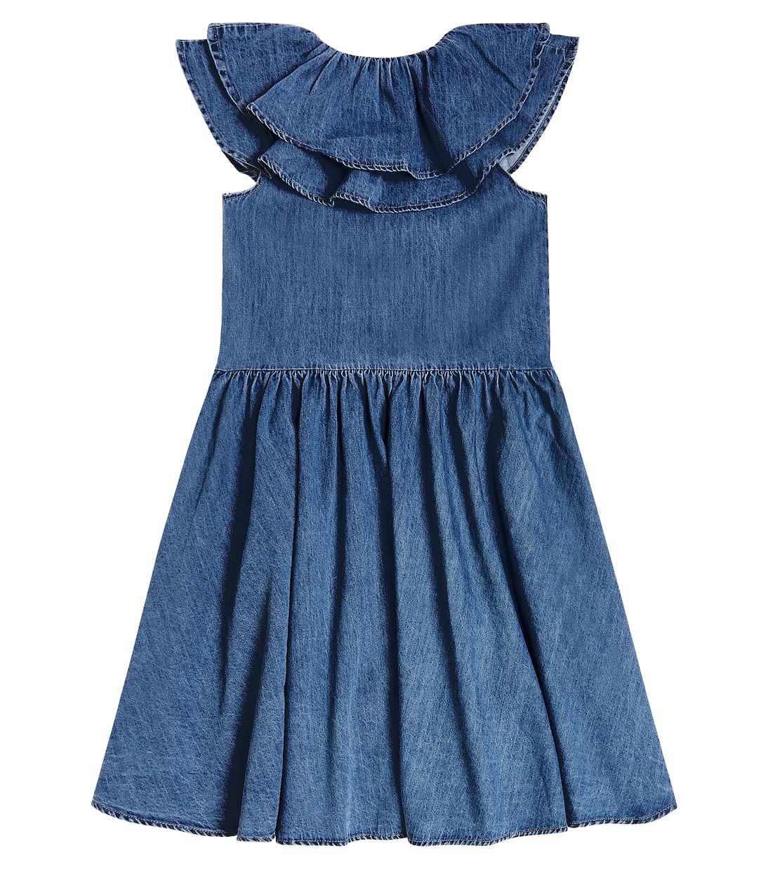 Kleid aus Baumwoll-Chambray | Petite Amalie  
