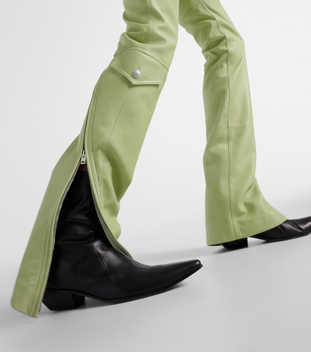 Cargohose Lipper aus Leder | Acne Studios