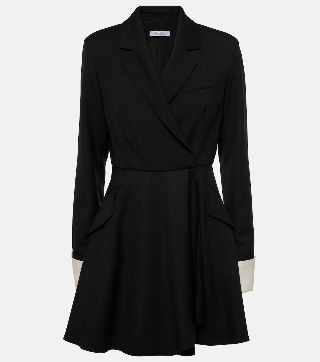 Sella virgin wool shirt dress | Max Mara