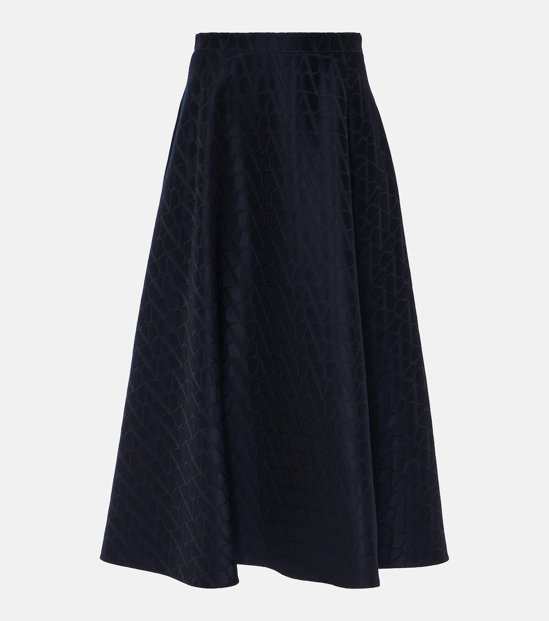 Midirock Toile Iconographe aus Crepe Couture | Valentino