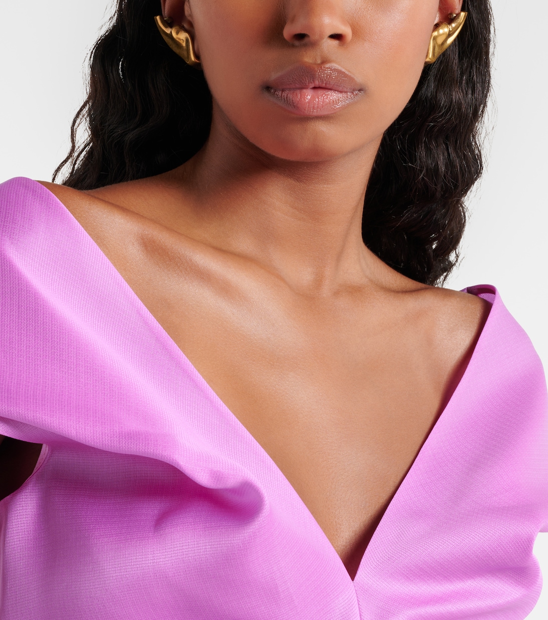 Boucles d’oreilles Amato en plaqué or | Khaite