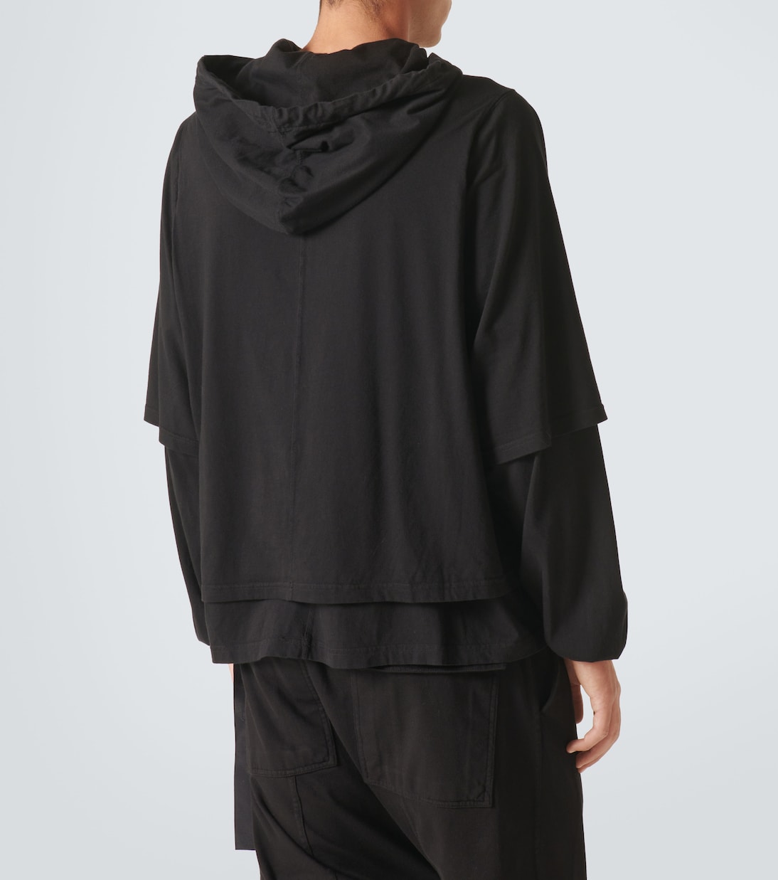 Felpa Hustler in jersey di cotone | DRKSHDW by Rick Owens