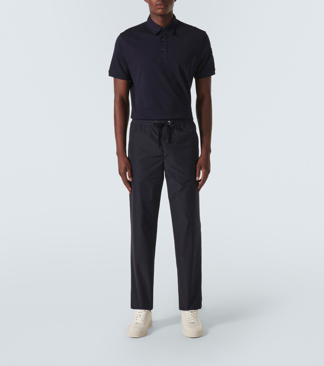 Polo en coton et cachemire | Moncler