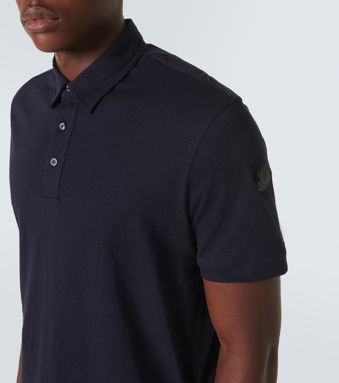 Polo en coton et cachemire | Moncler